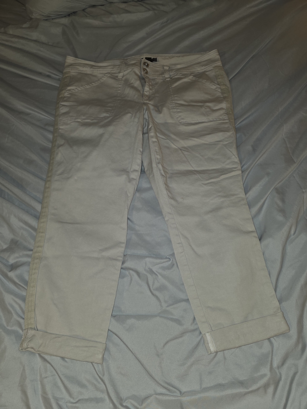 torrid Beige Cropped Ankle Pants